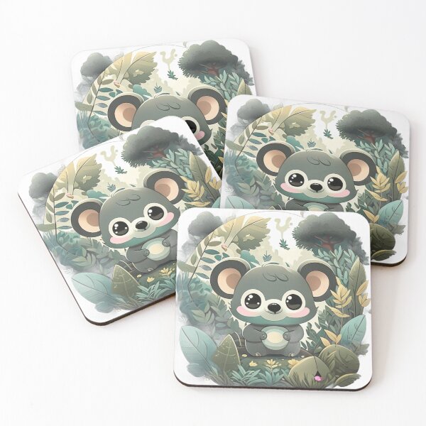 Item preview, Koala's Tranquil Retreat: A Kawaii Forest Adventure designed and sold by CutesyKoala.