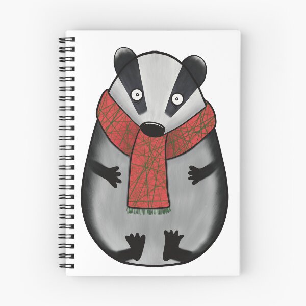 Item preview, Badger In Scarf designed and sold by Wubsys.