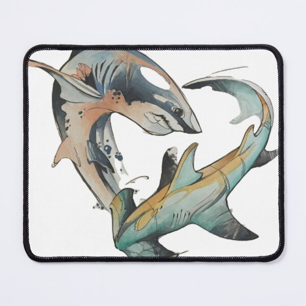 Item preview, Shark Battle designed and sold by kahisageeky.