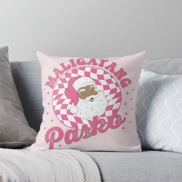 Item preview, Pink Retro Brown Santa | Maligayang Pasko | Merry Christmas | Family Shirts | Matching Sweaters  designed and sold by WovenBlume.