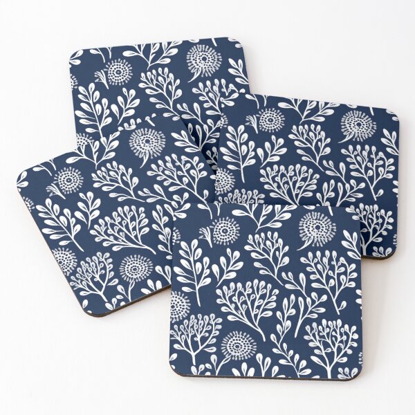 Item preview, Block Print Pattern designed and sold by SideSignal.