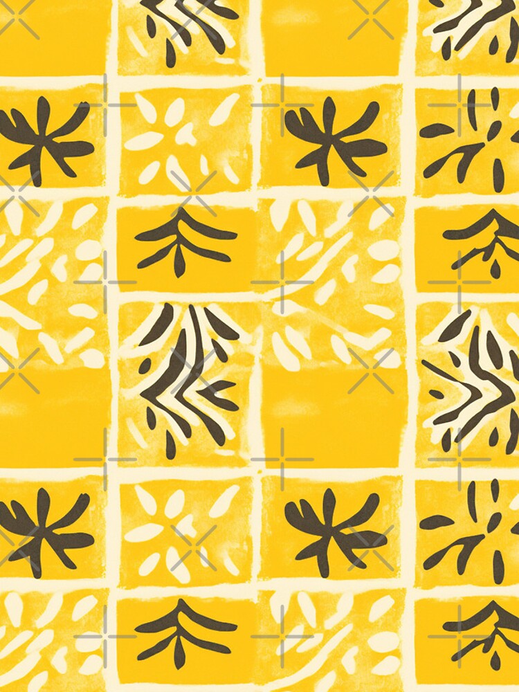 Thumbnail 4 of 4, iPhone Case, Block Print Pattern designed and sold by SideSignal.