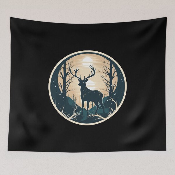 Item preview, Deer Nature designed and sold by titanosdesign.