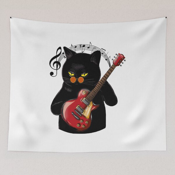 Item preview, Guitarra de gato 7 designed and sold by FLOWER--ART.