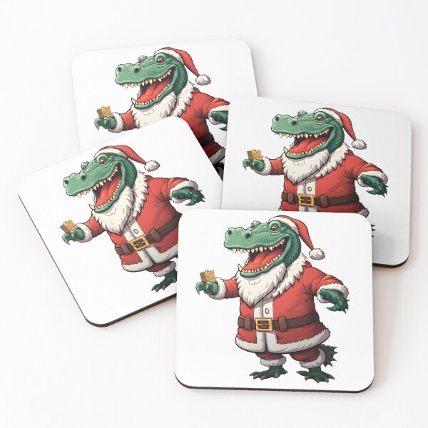 Artikelvorschau, Weihnachtsmann-Krokodil entworfen und verkauft von Trendy-Artistry.