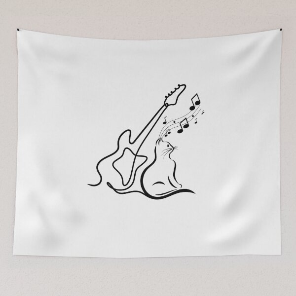 Item preview, Guitarra de gato 9 designed and sold by FLOWER--ART.