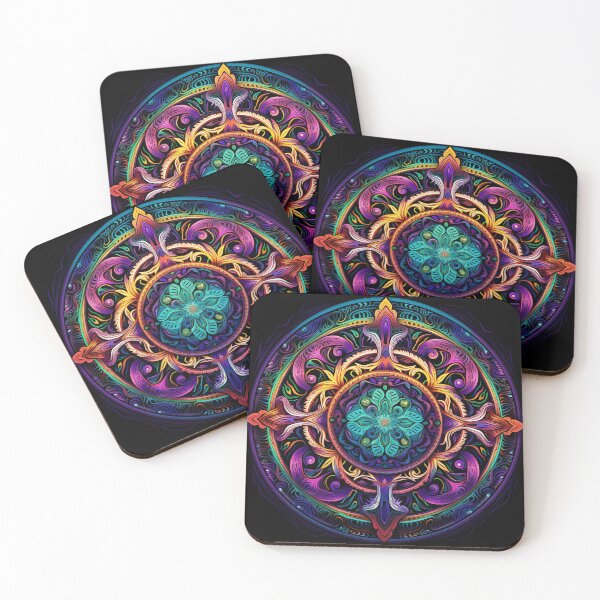 Item preview, Blacklight Style Mandala 2 designed and sold by Matt's Artificial Nature.