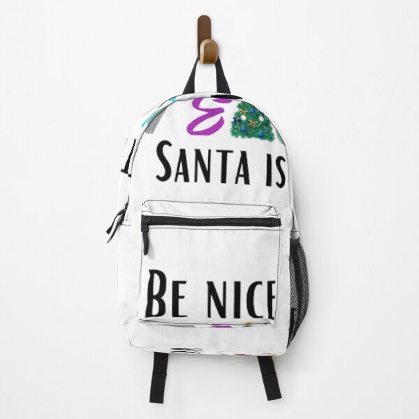 Item preview, BE NICE TO THE TEACHER SANTA IS WATCHING designed and sold by kozlebozle007.