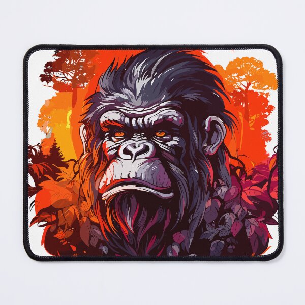 Item preview, Gorilla in the jungle designed and sold by LolixBaletix.