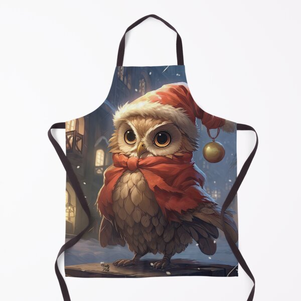 Item preview, Santa Claus as an owl for Christmas it's coming designed and sold by WallyPink.