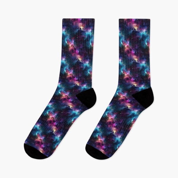 Item preview, Starry Night Skies blue, pink and orange galaxy designed and sold by catofnimes.