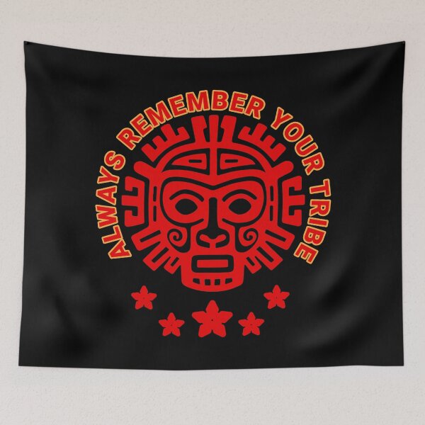 Item preview, Always remember your tribe - Aboriginal Tribal Mask Gift designed and sold by InkyGenies.