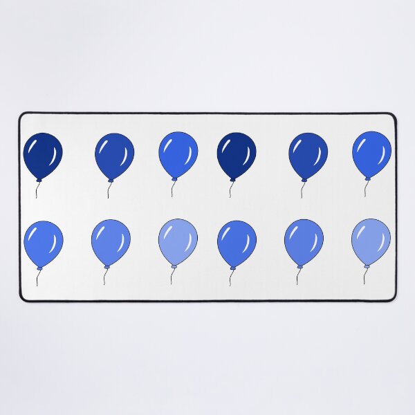 Item preview, Blue Balloons Party Pack Set designed and sold by wonderxwander.