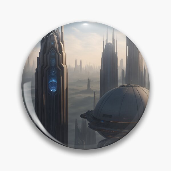 Item preview, future city designed and sold by etjcavas.