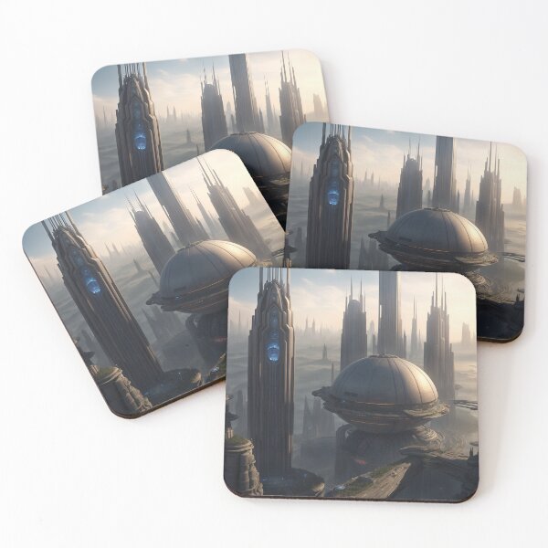 Item preview, future city designed and sold by etjcavas.