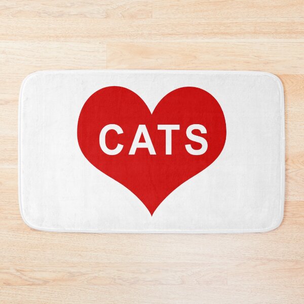 Item preview, CATS Red Love Heart designed and sold by usernamenaijan.