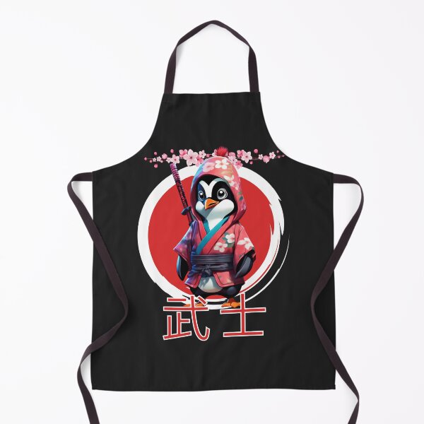 Item preview, a cool samurai penguin warrior designed and sold by Animal world designs.
