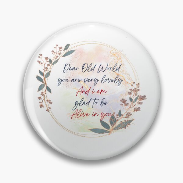Item preview, Anne of Green Gables "Dear Old World"  designed and sold by QammerWazir.