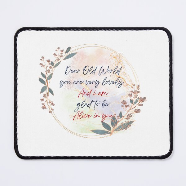 Item preview, Anne of Green Gables "Dear Old World"  designed and sold by QammerWazir.