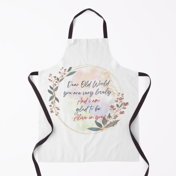 Item preview, Anne of Green Gables "Dear Old World"  designed and sold by QammerWazir.