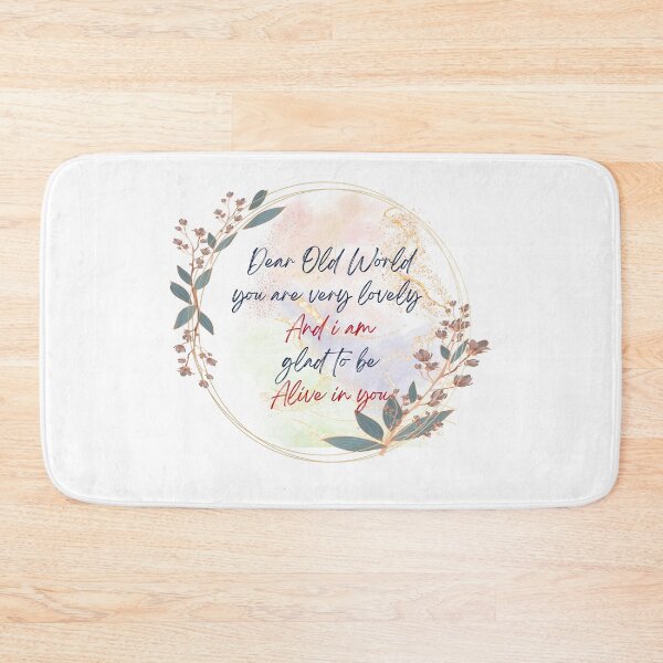Item preview, Anne of Green Gables "Dear Old World"  designed and sold by QammerWazir.