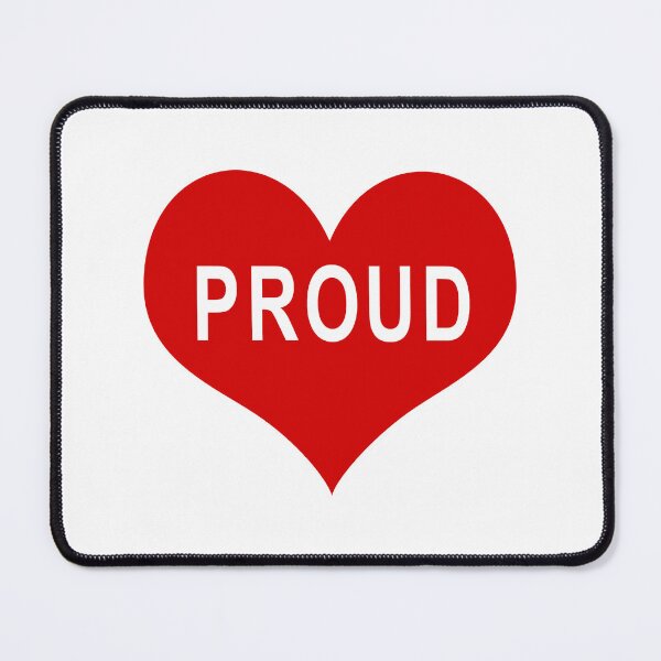 Item preview, PROUD Red Love Heart designed and sold by usernamenaijan.