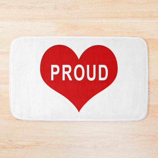 Item preview, PROUD Red Love Heart designed and sold by usernamenaijan.