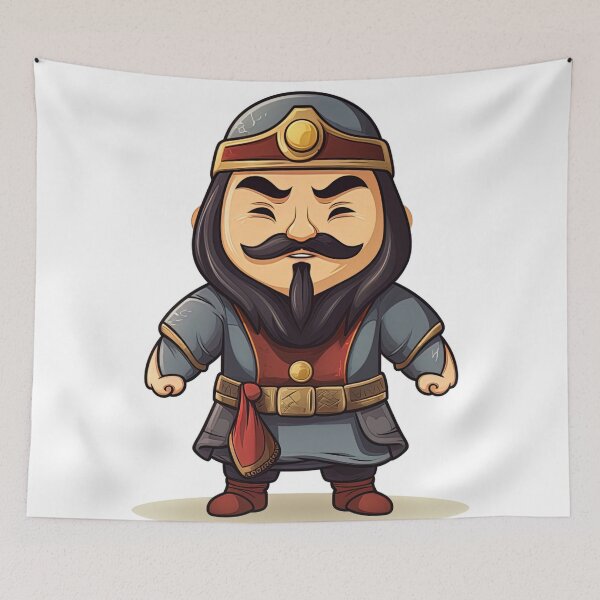 Item preview, Genghis Khan | cute style designed and sold by ComicsFactory.