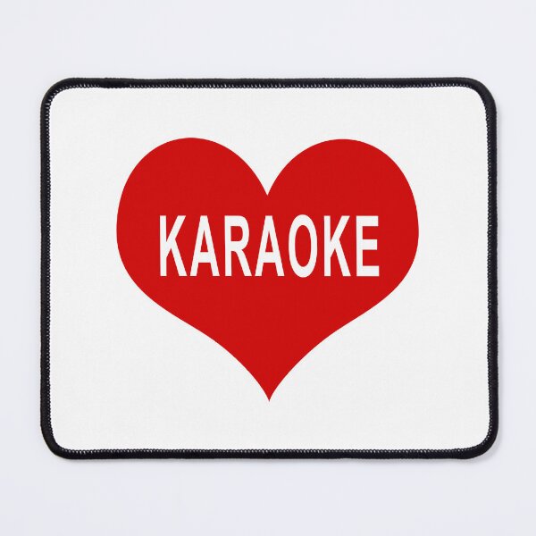 Item preview, KARAOKE Red Love Heart designed and sold by usernamenaijan.