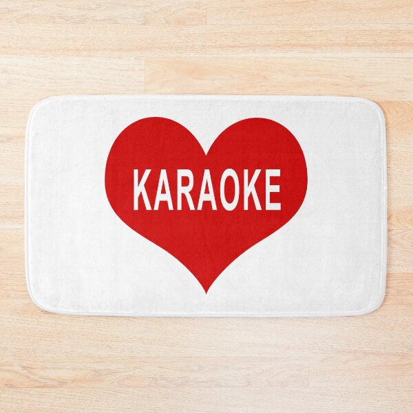Item preview, KARAOKE Red Love Heart designed and sold by usernamenaijan.