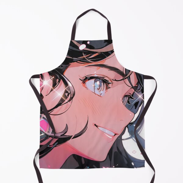 Item preview, Beautiful Fancy Retro Anime Girl designed and sold by bubblegoth.