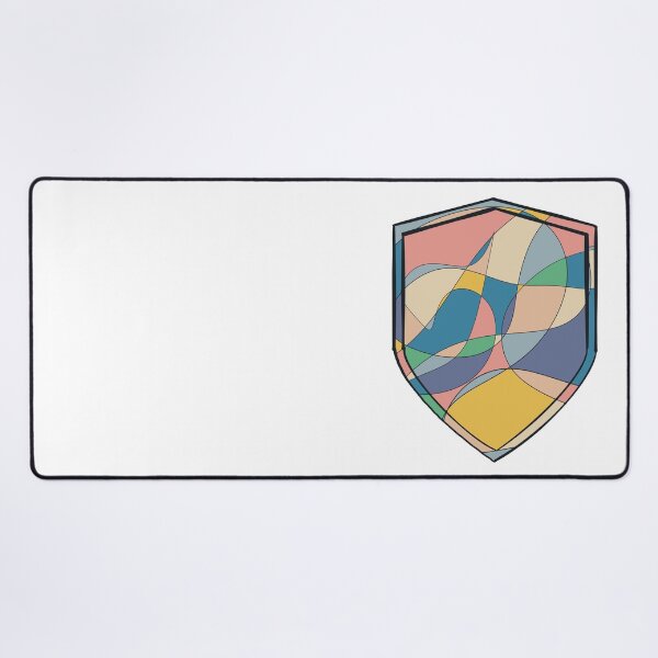 Item preview, Abstract Sports Badge Wall Art – Bold Shield Emblem Design No.4 designed and sold by iampaulmorris.