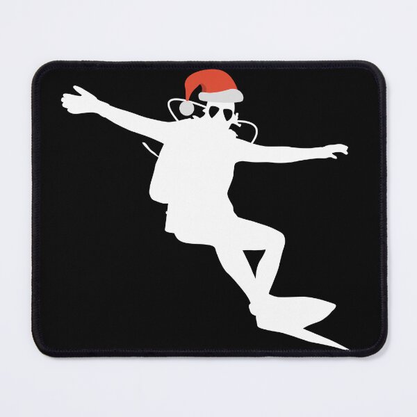 Item preview, Santa Claus loves to Scuba Dive designed and sold by blossomgirl33.