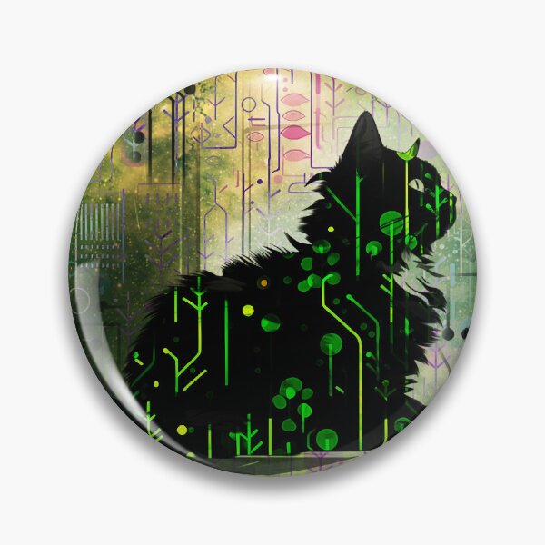 Item preview, Cute Cyber Kitty designed and sold by gracefullizard.