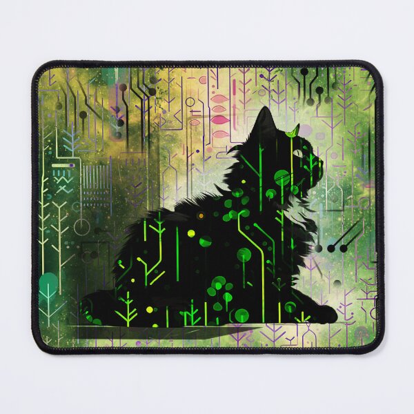 Item preview, Cute Cyber Kitty designed and sold by gracefullizard.