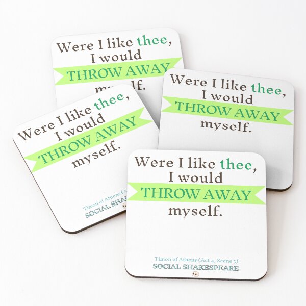 Item preview, Were I like thee, I'd throw away myself designed and sold by Jess Reed.