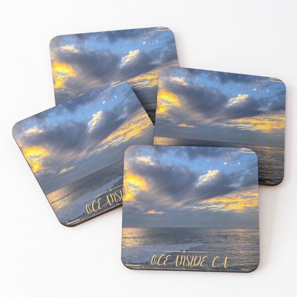 Item preview, Great Clouds Over the Sea - Oceanside,CA designed and sold by ashtreephotos.