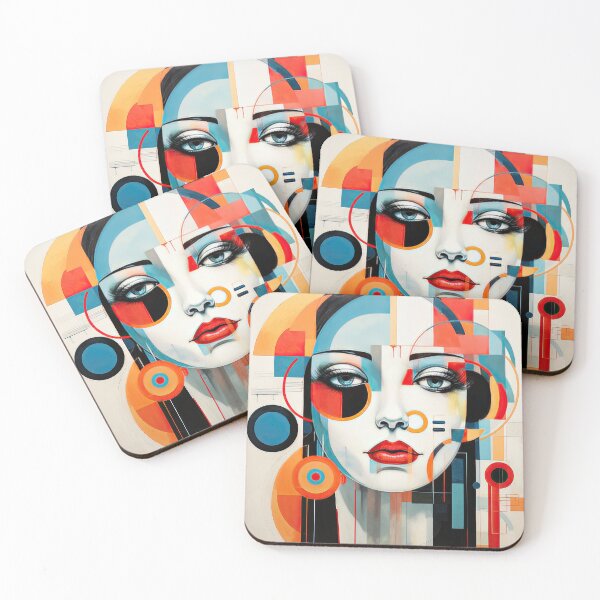 Item preview, Explore Simplistic & Minimalistic Japanese Geisha Portraits with a Majestic Touch designed and sold by ArtificialGenes.