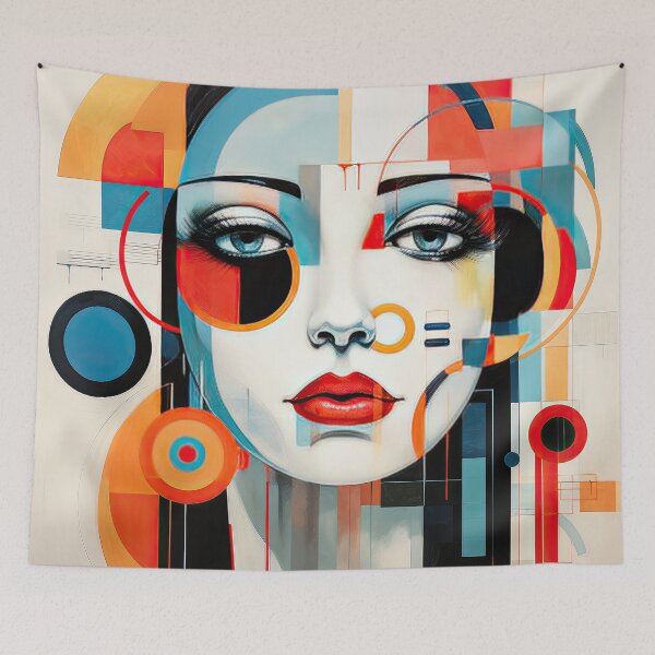 Item preview, Explore Simplistic & Minimalistic Japanese Geisha Portraits with a Majestic Touch designed and sold by ArtificialGenes.