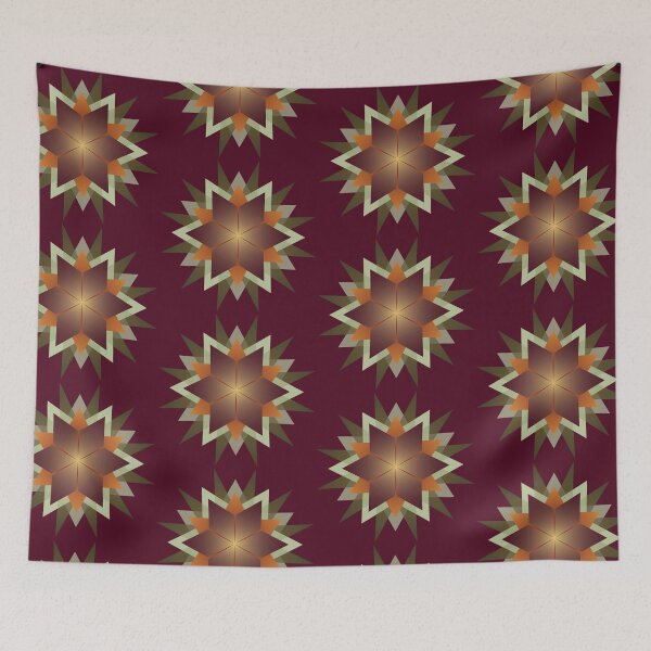 Item preview, Autumn Flower - Geometric  designed and sold by DHTDesigns.