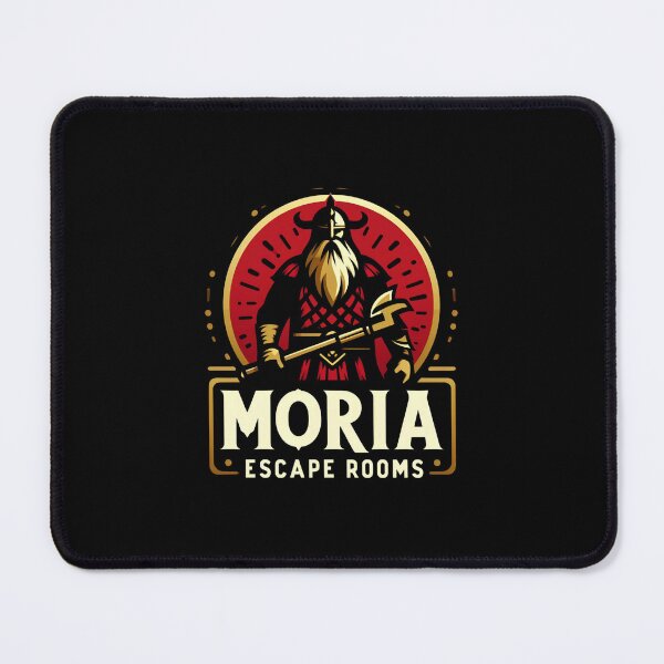 Item preview, Moria Escape Rooms - Dwarven Warrior - Logo - Fantasy designed and sold by Fenay Designs.