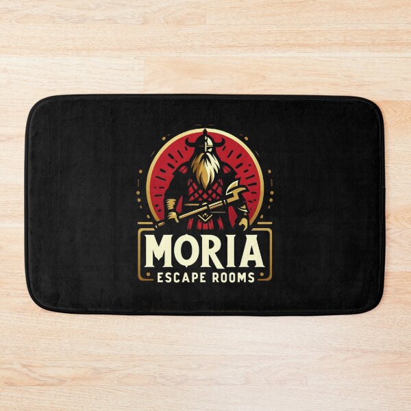 Item preview, Moria Escape Rooms - Dwarven Warrior - Logo - Fantasy designed and sold by Fenay Designs.