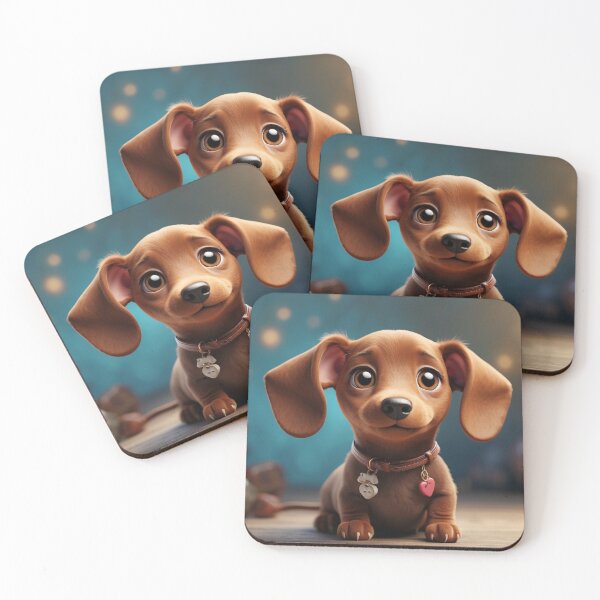 Item preview, Sweet sausage dog designed and sold by baybaybaiba.