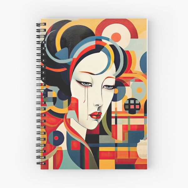 Item preview, Explore Simplistic & Minimalistic Japanese Geisha Portraits with a Majestic Touch designed and sold by ArtificialGenes.