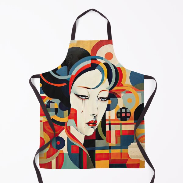 Item preview, Explore Simplistic & Minimalistic Japanese Geisha Portraits with a Majestic Touch designed and sold by ArtificialGenes.