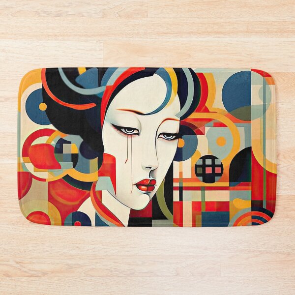 Item preview, Explore Simplistic & Minimalistic Japanese Geisha Portraits with a Majestic Touch designed and sold by ArtificialGenes.