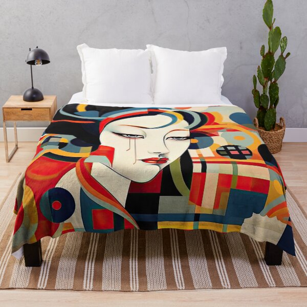 Item preview, Explore Simplistic & Minimalistic Japanese Geisha Portraits with a Majestic Touch designed and sold by ArtificialGenes.