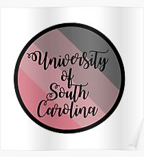 Style 2 University of South Carolina Poster