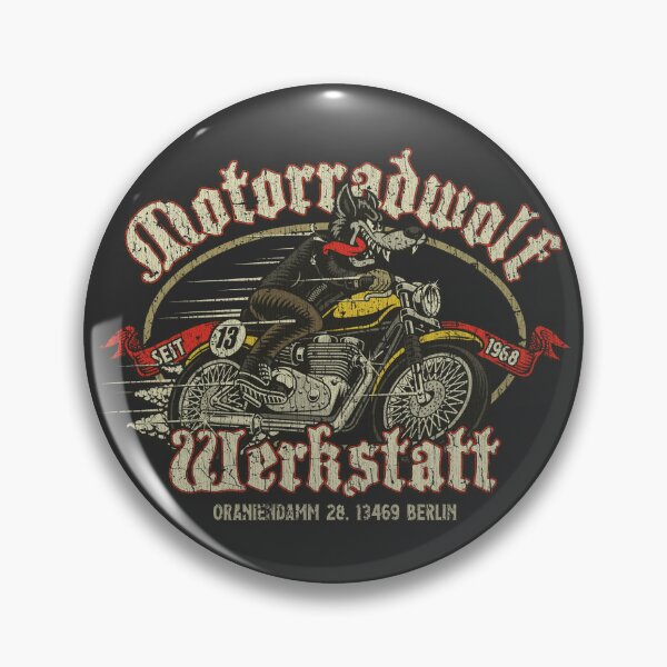 Item preview, Motorradwolf Werkstatt 1968 designed and sold by AstroZombie6669.