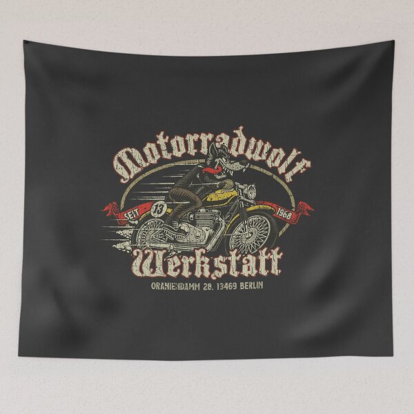 Item preview, Motorradwolf Werkstatt 1968 designed and sold by AstroZombie6669.